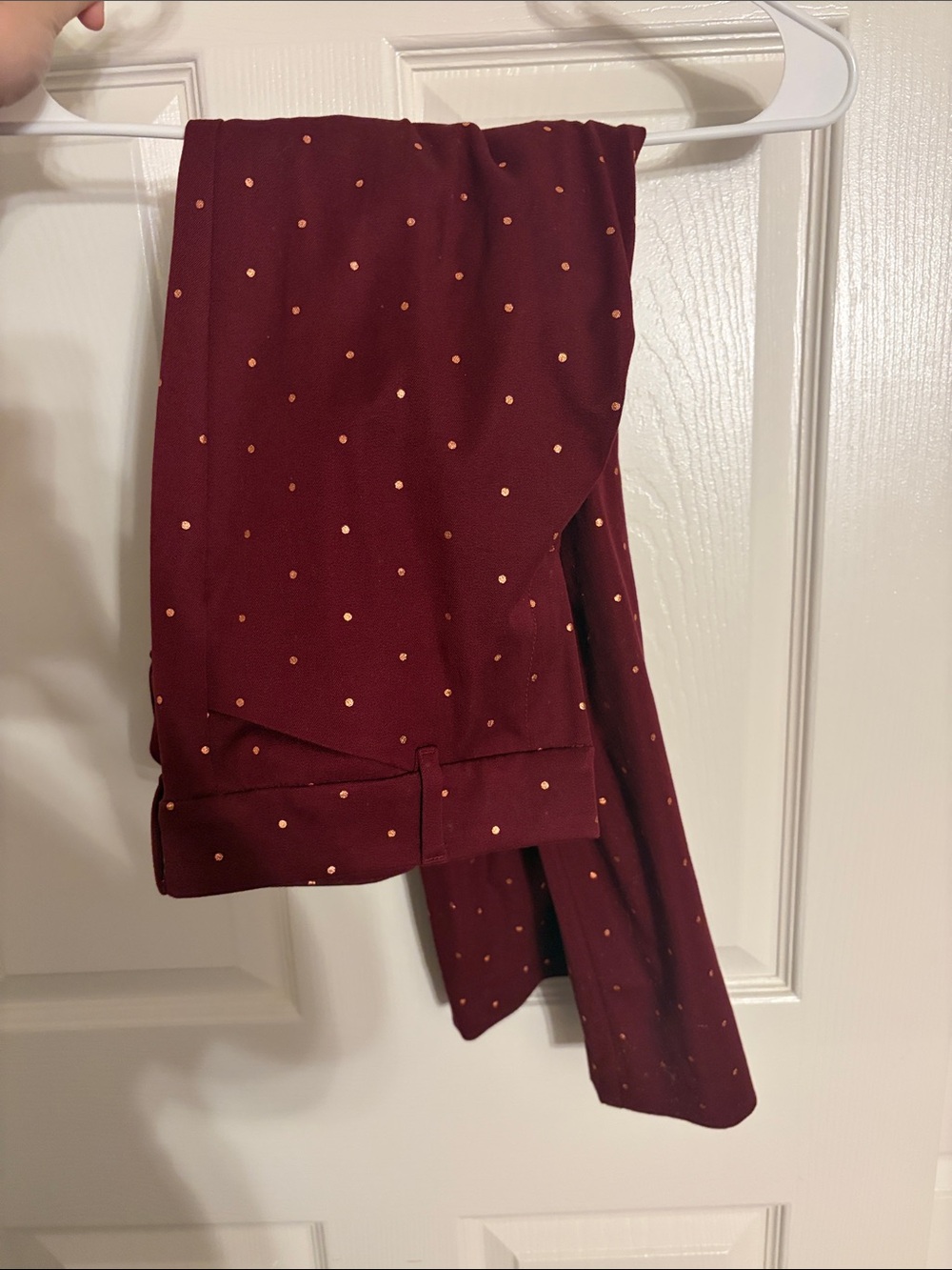 Old Navy 3/4 polka dotted pixie pants